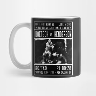 Boetsch vs Henderson Mug